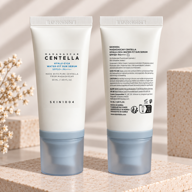 SKIN1004 Madagascar Centella Hyalu-Cica Water-Fit Sun Serum SPF50+ PA++++ 50 ml