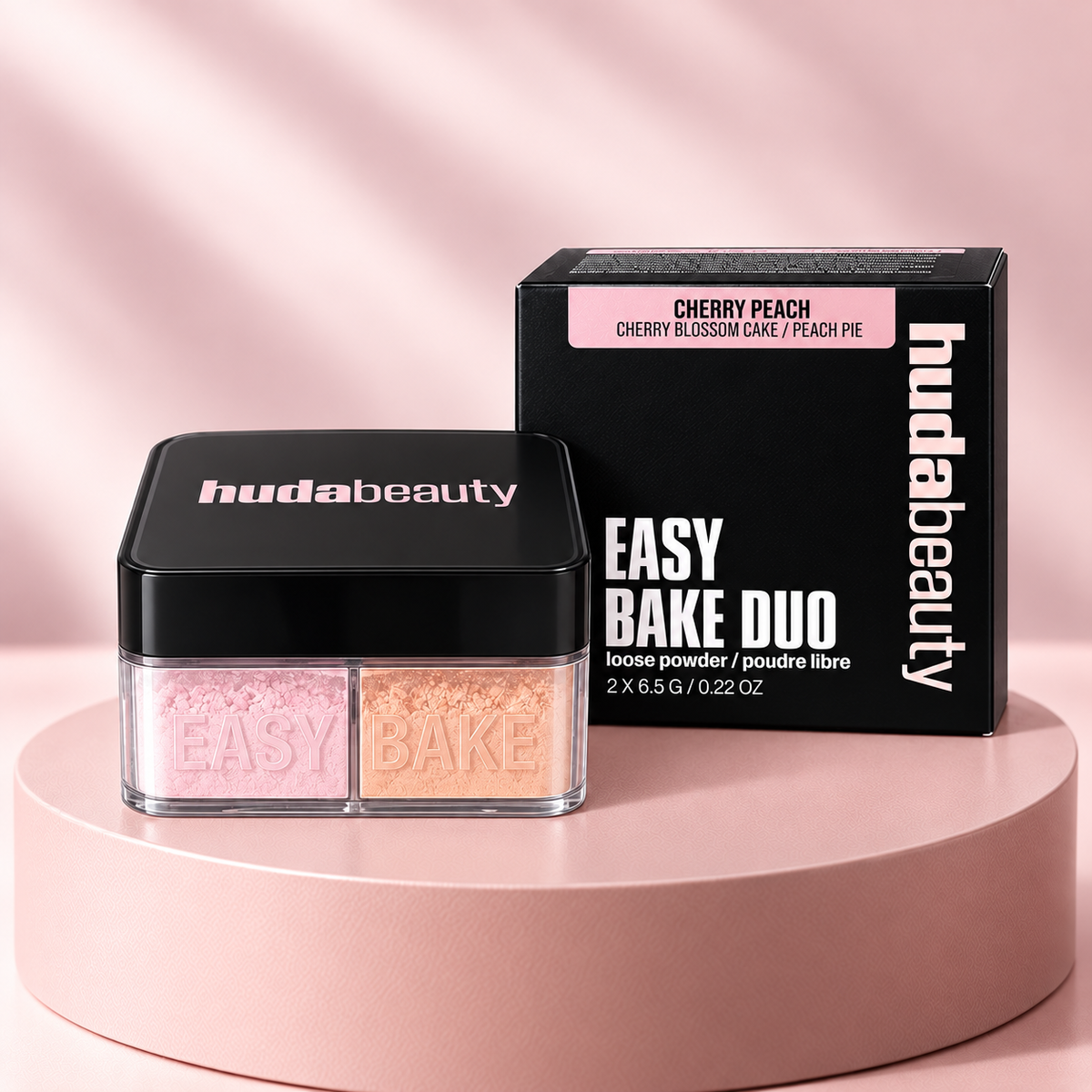 Huda Beauty Easy Bake Duo – Cherry Peach