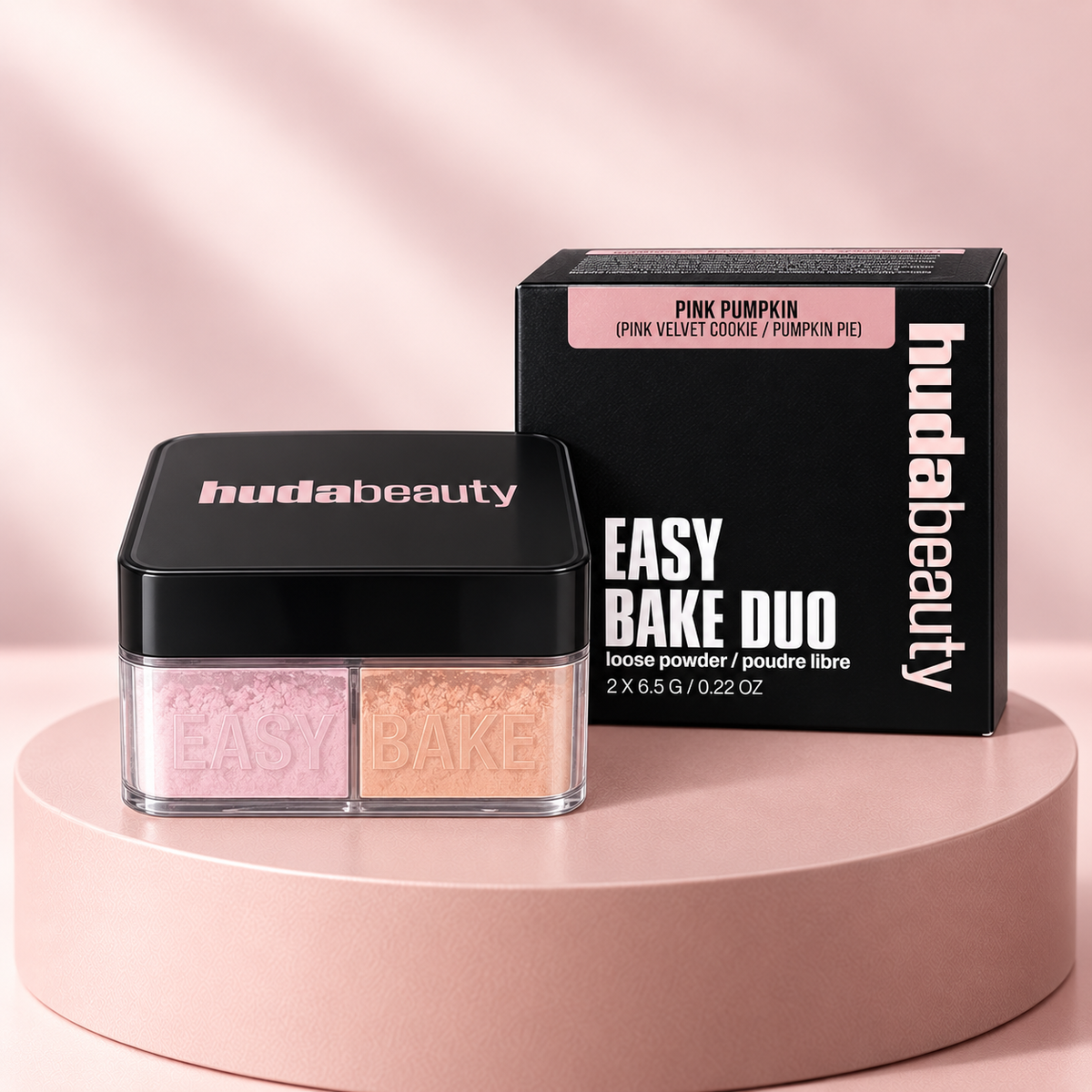 Huda Beauty Easy Bake Duo – Pink Pumpkin