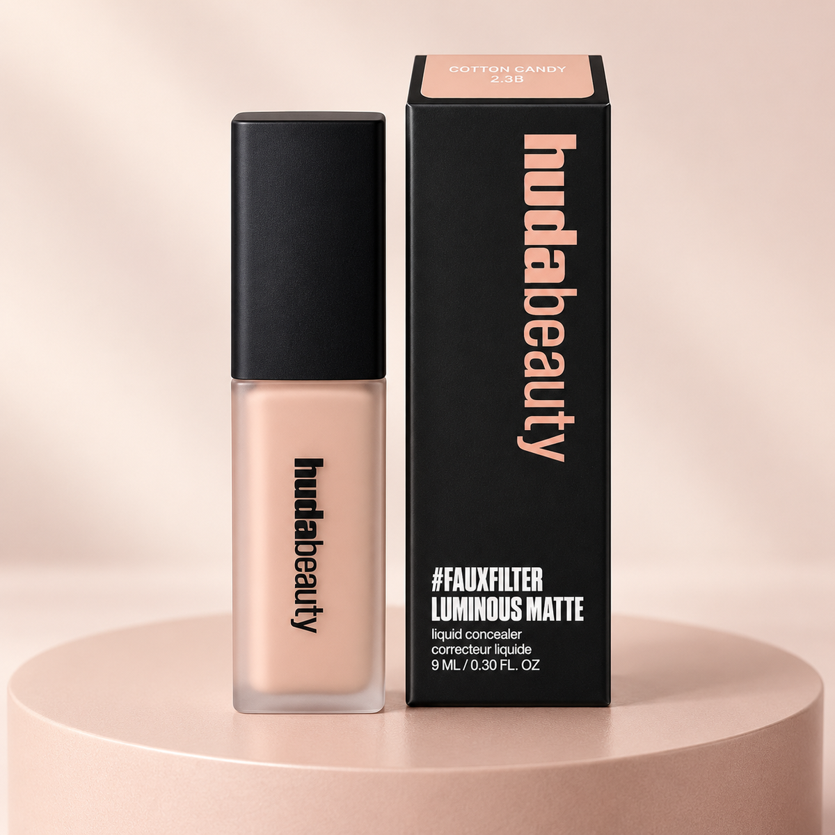 Huda Beauty #FauxFilter Luminous Matte Concealer – Cotton Candy 2.B